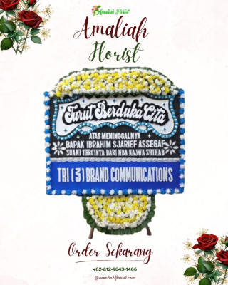 Papan Bunga Duka di Paninggilan