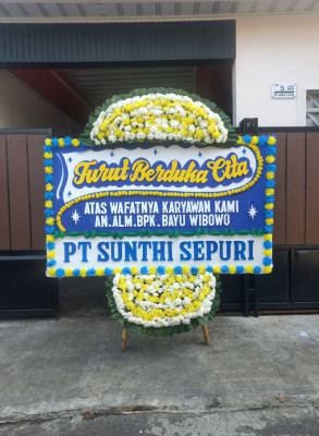 Papan Bunga Duka di Paninggilan