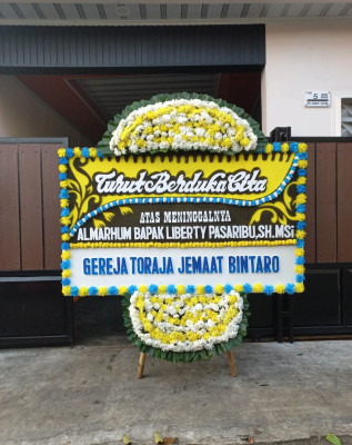 Papan Bunga Duka di Paninggilan